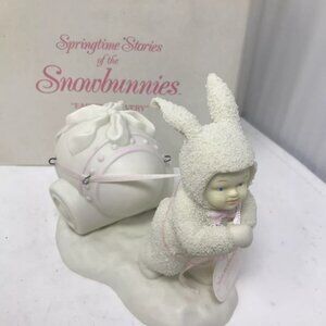 D56 Department 56 Snowbunnies EASTER DELIVERY Bisque Figurine